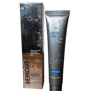 Serious Skincare Insta-Tox Wrinkle Smoothing Serum 0.75 Fl Oz/22ml